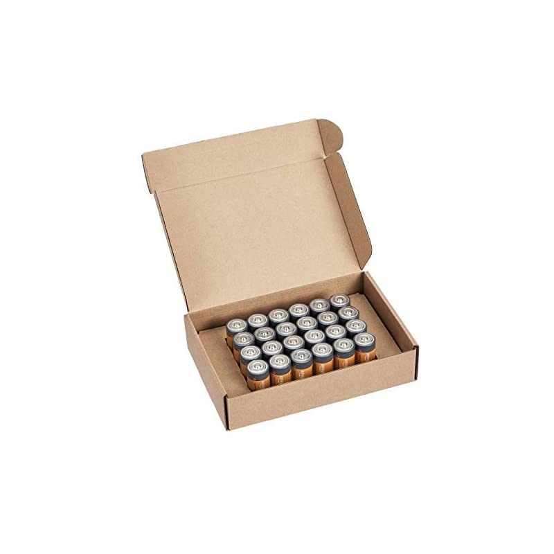 Basics 24 Pack C Cell All-Purpose Alkaline Batteries, 5-Year Shelf Life, Easy to Open Value Pack