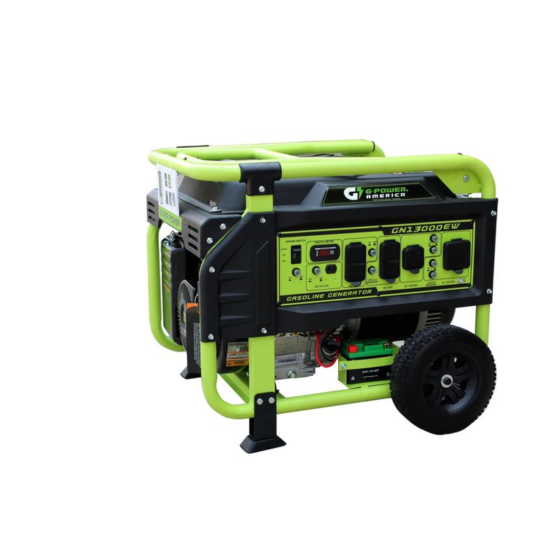 Green-Power 13000w/10000w Gasoline Powered Electric Start GN13000EW Portable Generator