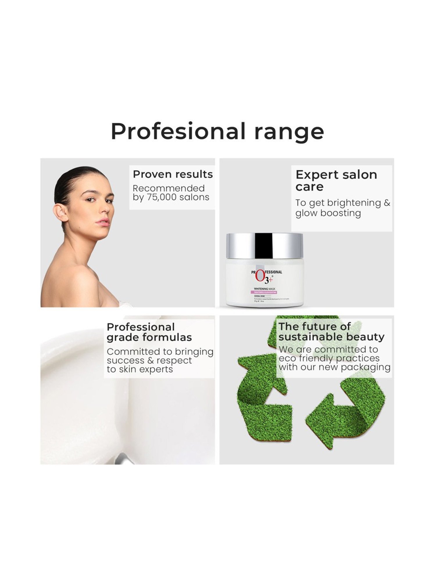 O3+ Whitening Mask - 50 gm