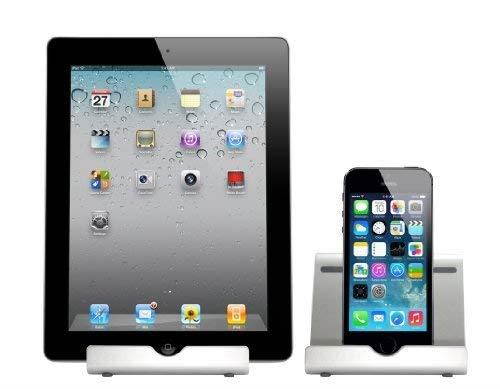 iPad Stand TechMatte Multi-Angle Aluminum Holder for Tablets, E-Readers and Smartphones - Mini Stand