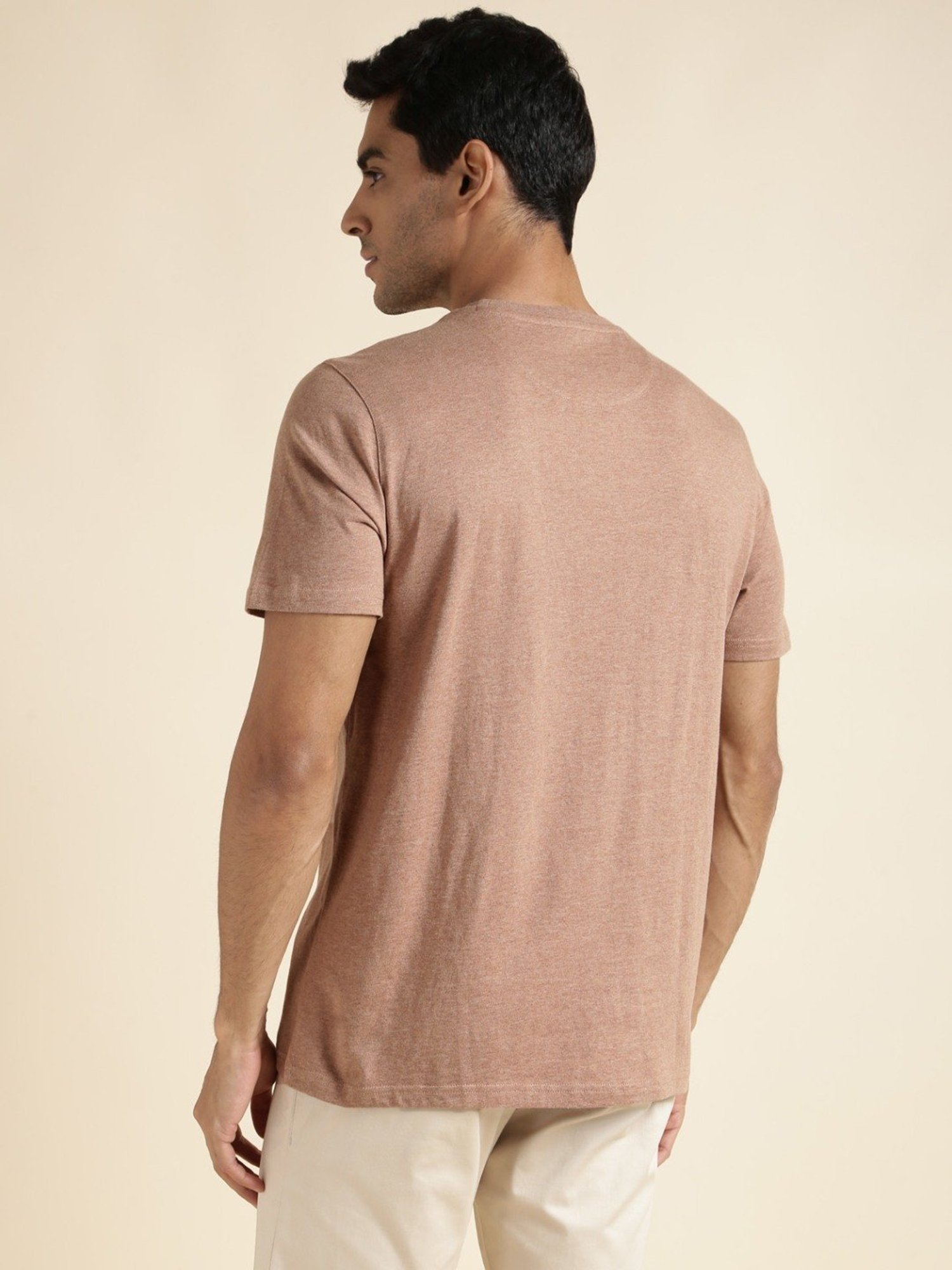 Andamen Khaki Regular Fit T-Shirt