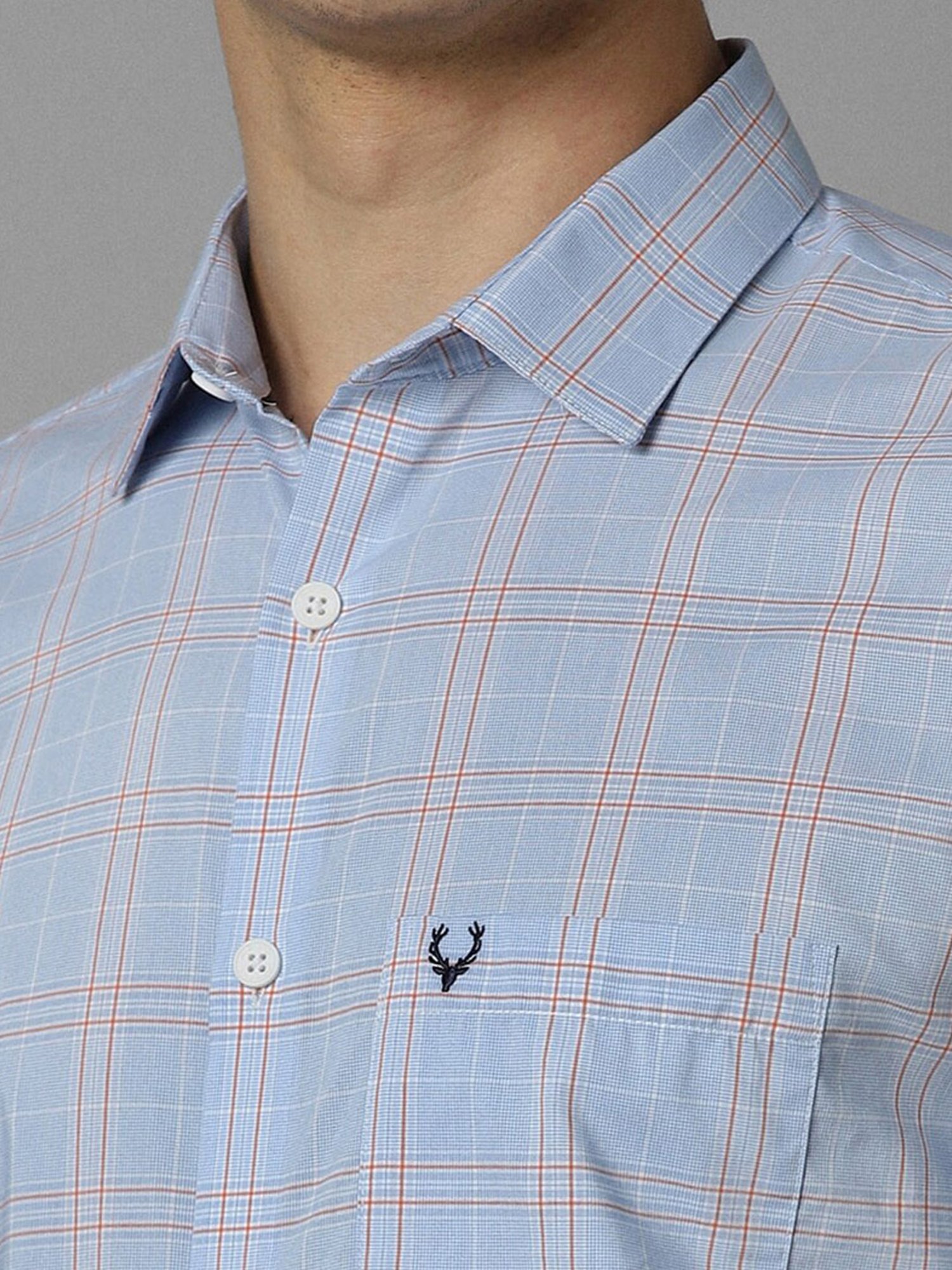 Arrow Sport Dark Green Cotton Slim Fit Shirt