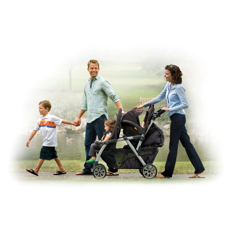 Larktale Caravan Stroller Wagon Chassis - Mornington Gray