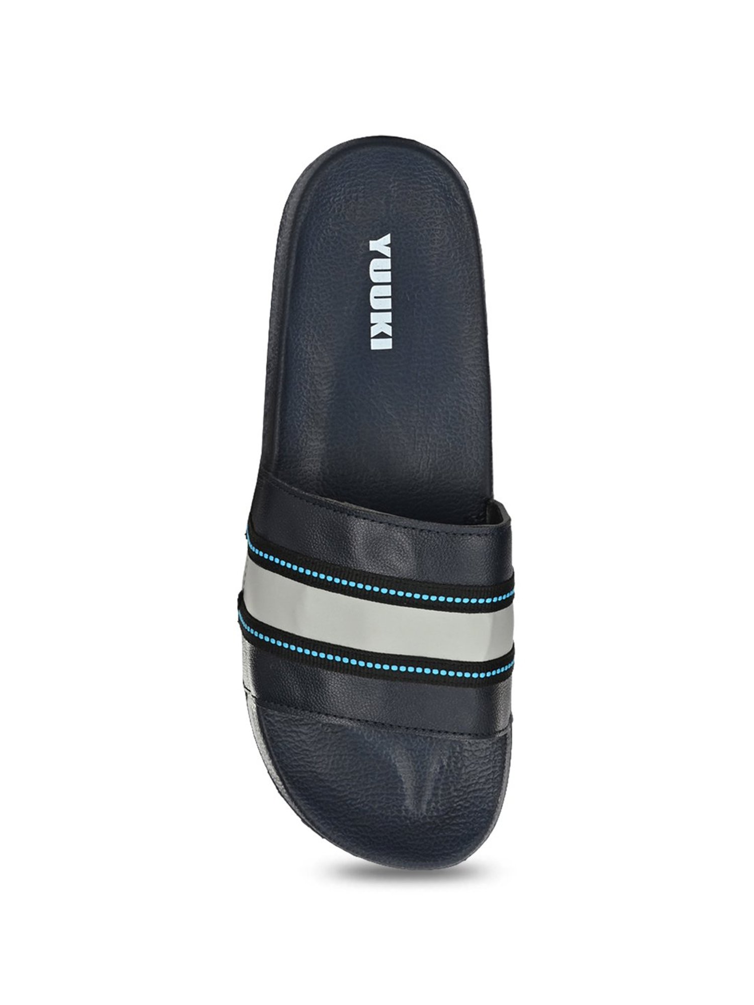 Yuuki Men's RUNSWICK II Black Slides