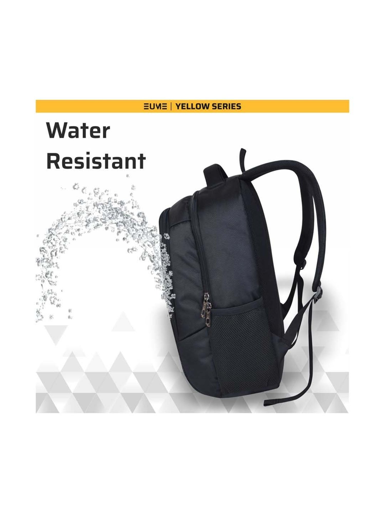 Eume Virgo 29 Ltrs Black Medium Laptop Backpack