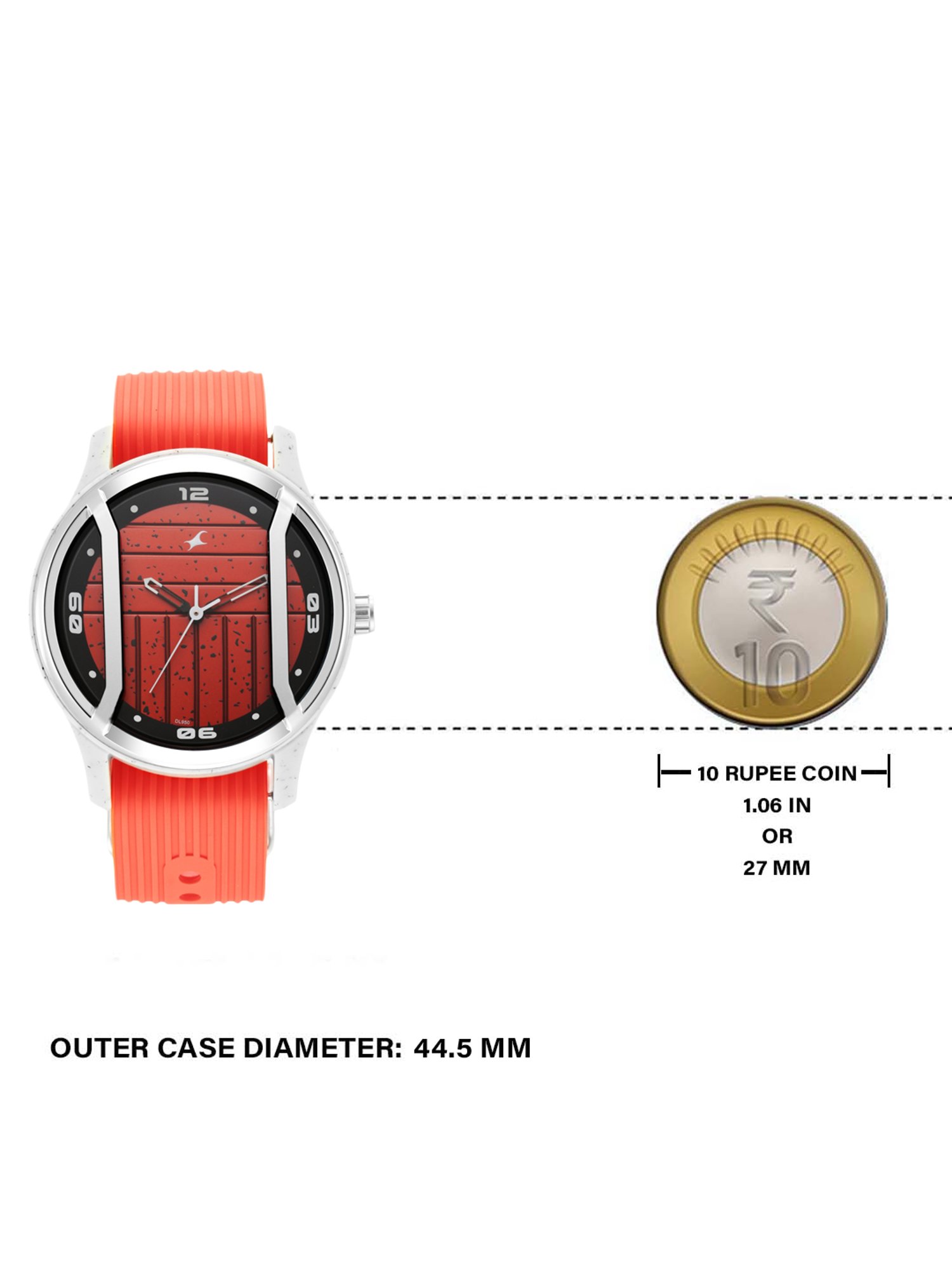 Fastrack 3265PP01 Urban Bounce Analog Watch for Men