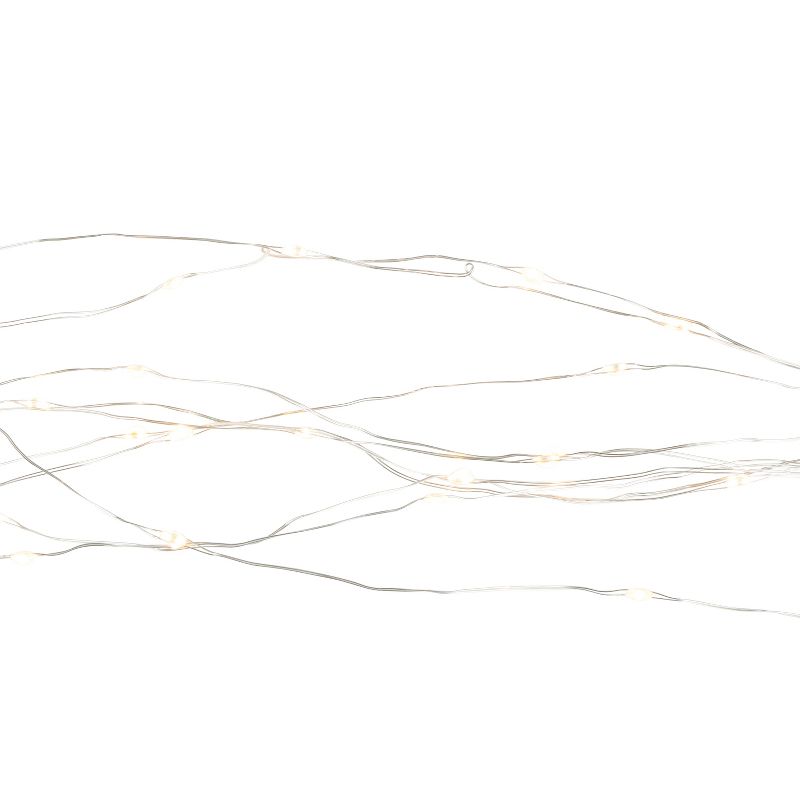 Everlasting Glow 6-Foot Long Electric Twinkling, Warm White LED Light Spray with Outdoor Adaptor
