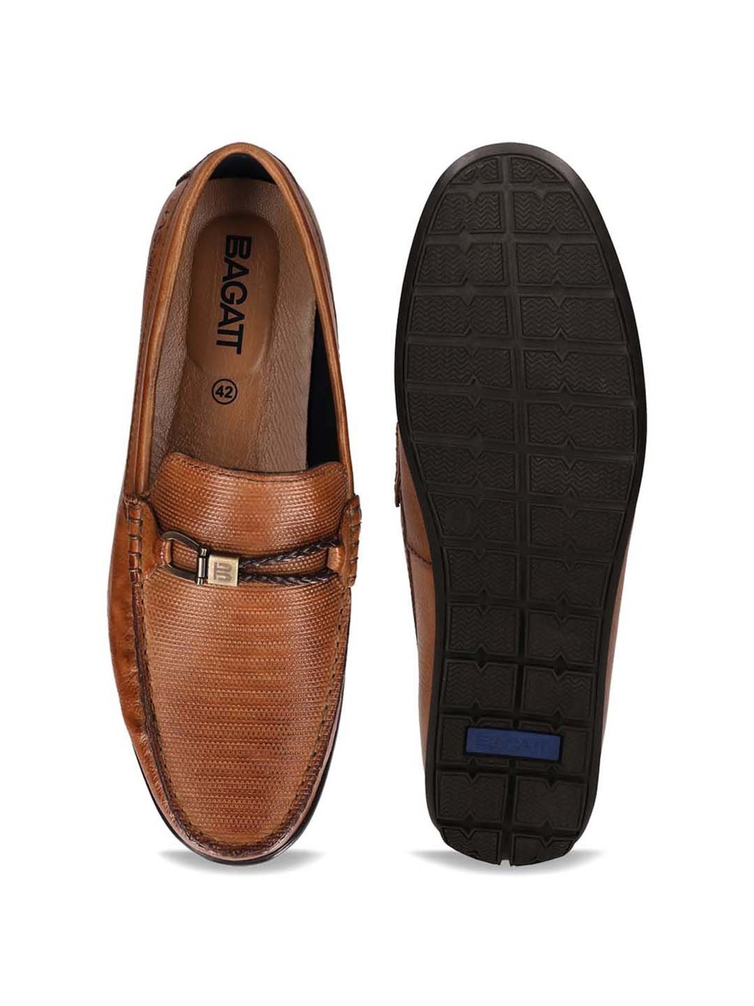 Bagatt Men's Xline Cognac Loafers