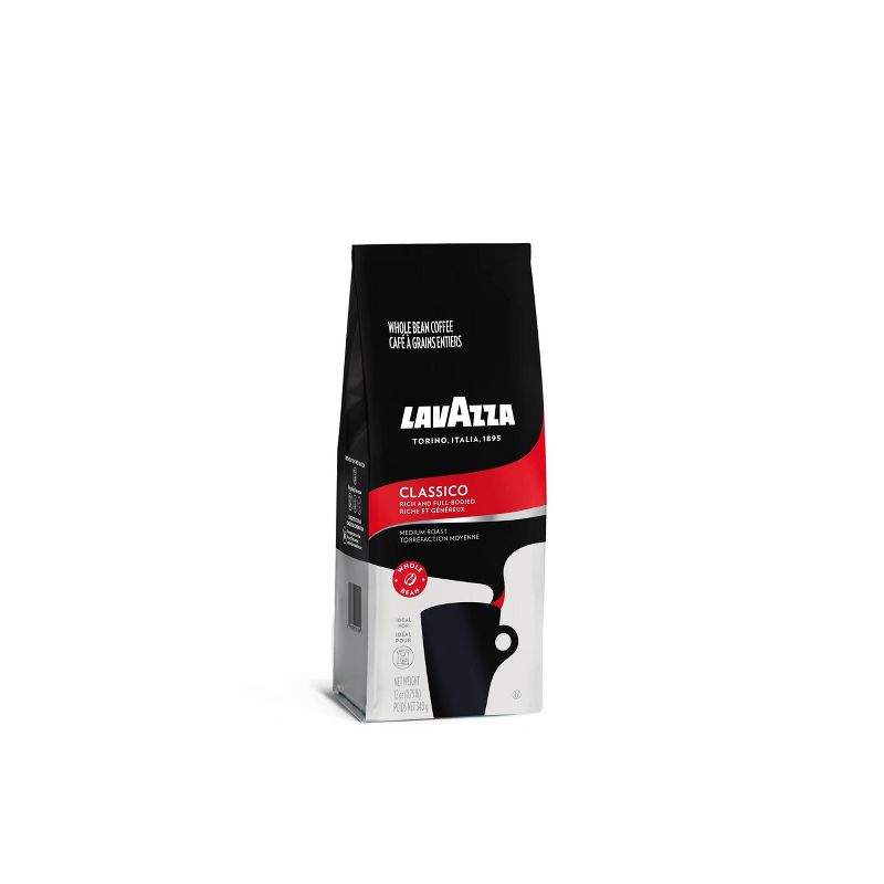 Lavazza Classico Whole Bean Medium Roast Coffee - 12oz