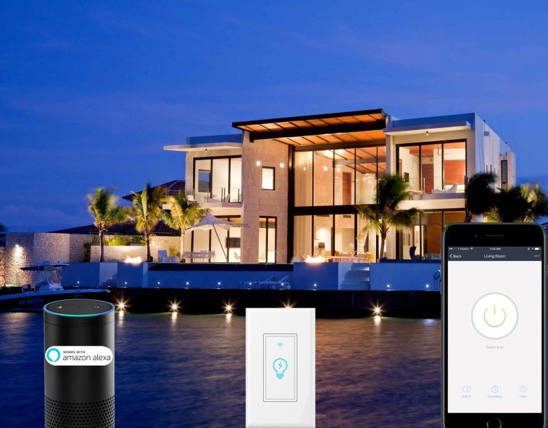 Smart Light Bulbs, Alexa Light Bulb, Smart Bulbs that Work with Alexa & Google Assistant, WiFi Light Bulbs A19 Daylight (5000K) No Hub Required, 800LM 60W Equivalent High CRI>90, 2 Pack