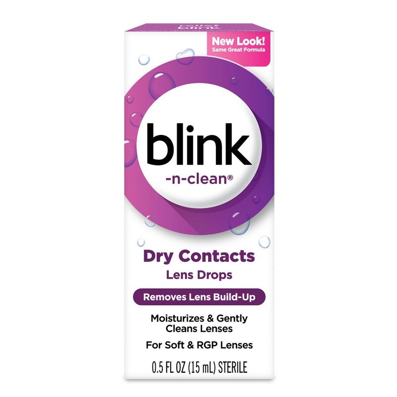 Blink N Clean Daily Use Lens Drops - 0.5oz