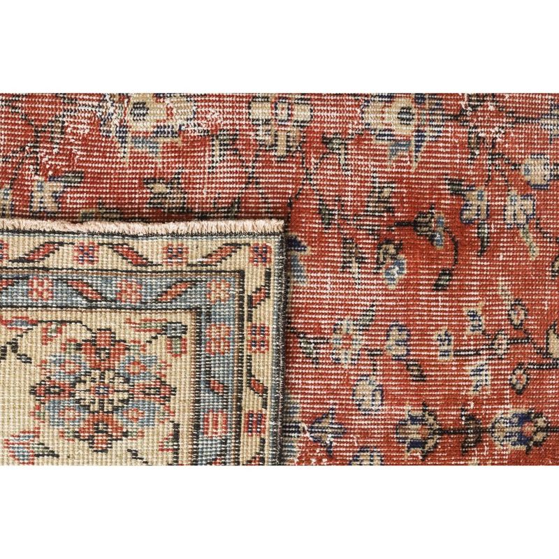 6'6"x9'6" Vintage One-of-a-Kind Hieke Rug Pink - Revival Rugs