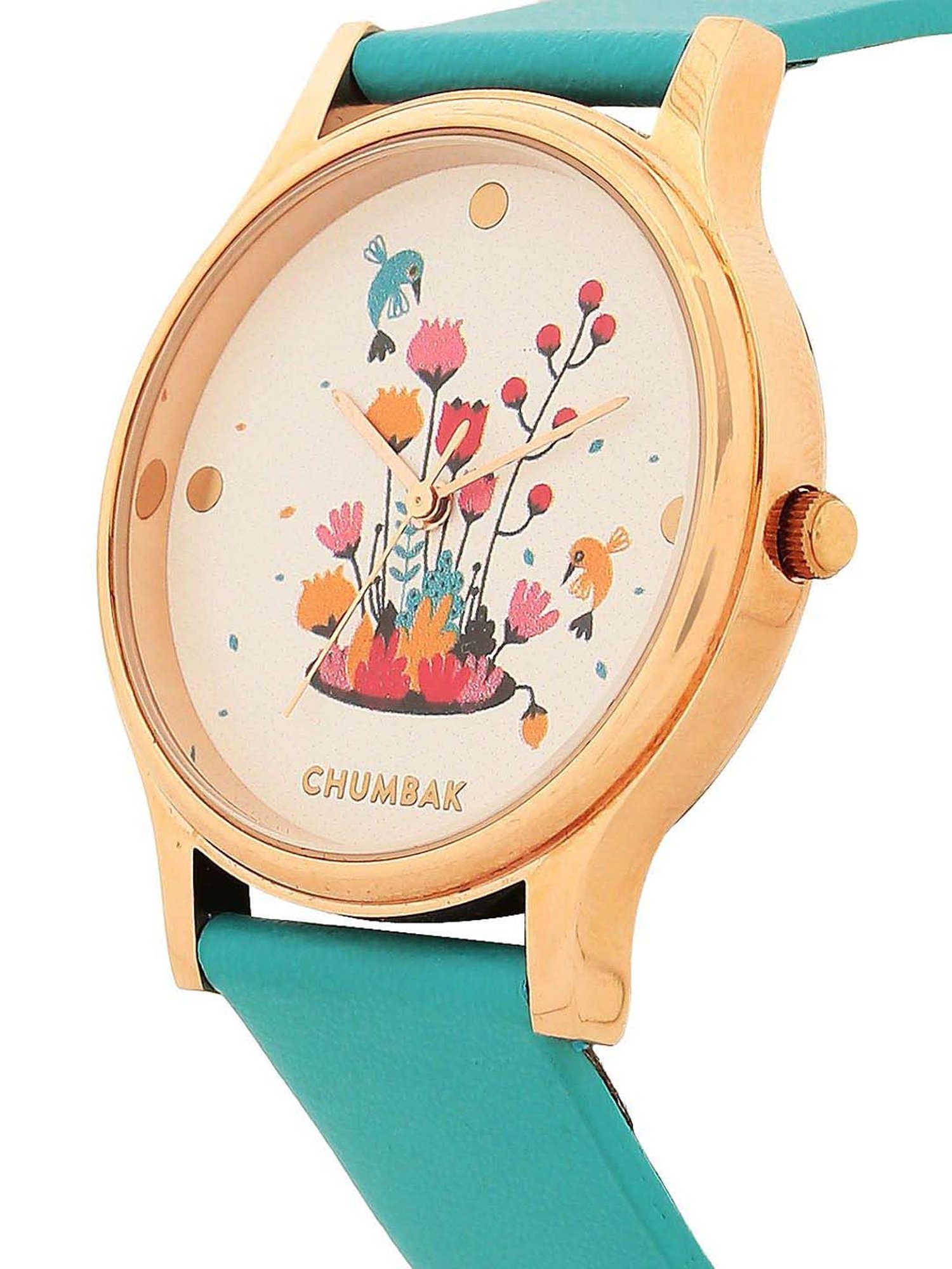 Chumbak RV2 Leafy Branches Analog Watch for Women