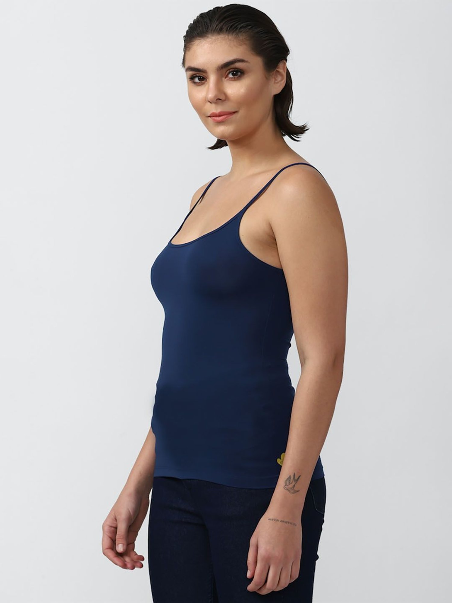 Forever 21 Navy Regular Fit Camisole
