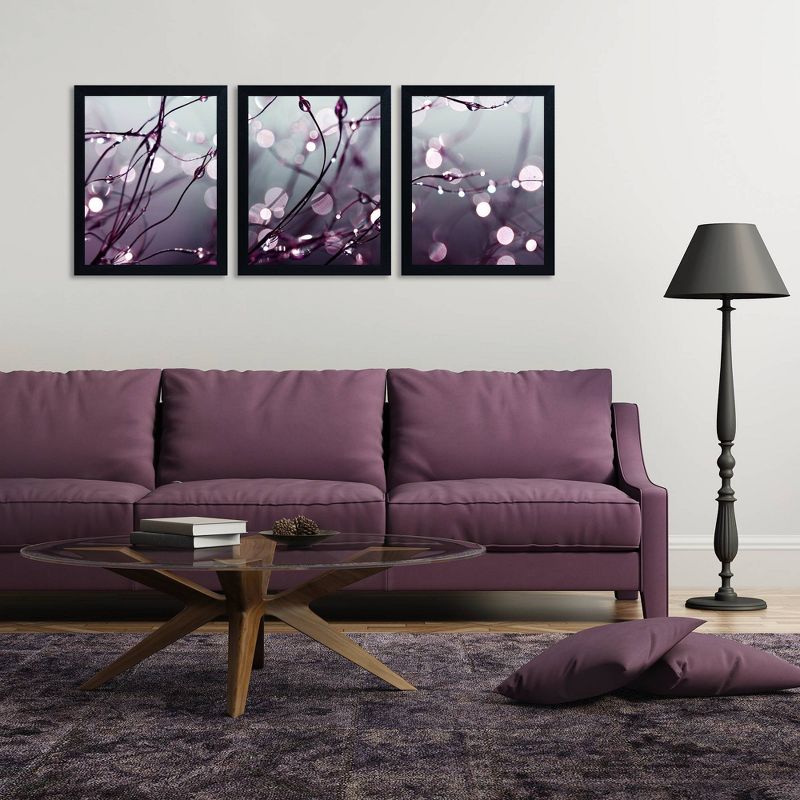 3pc Somewhere Over the Rainbow by Beata Czyzowska Young - Trademark Fine Art