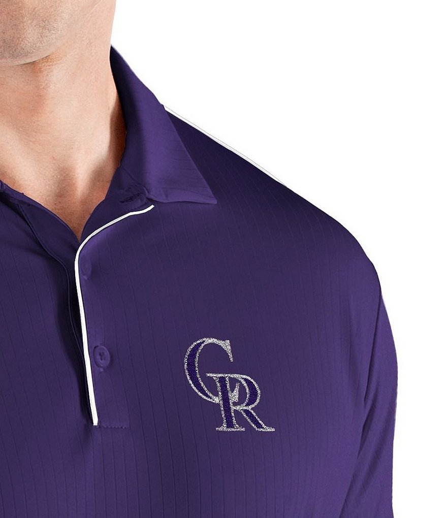 Antigua MLB National League Salute Short-Sleeve Polo Shirt