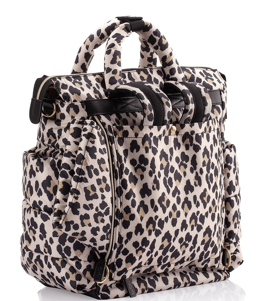 Itzy Ritzy Dream Convertible Leopard Diaper Bag