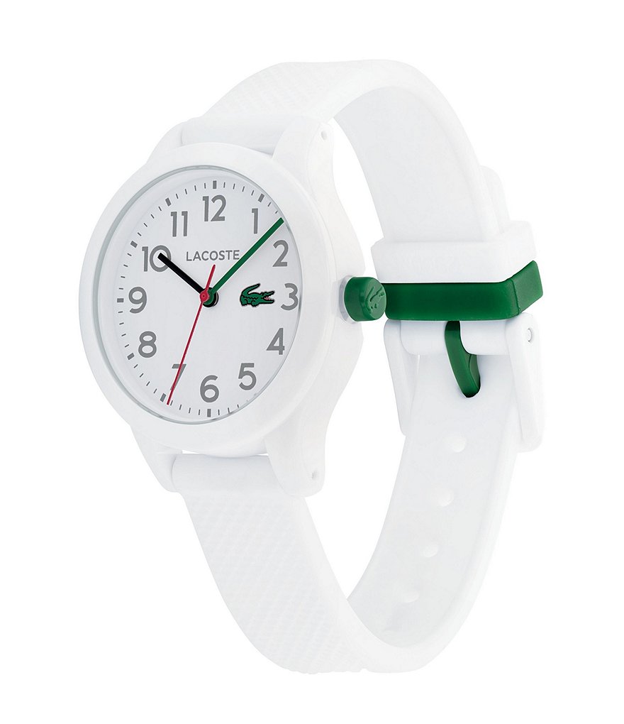 FAO Schwarz Sterling Silver Cross Pendant Necklace with Crystal Stone Accent