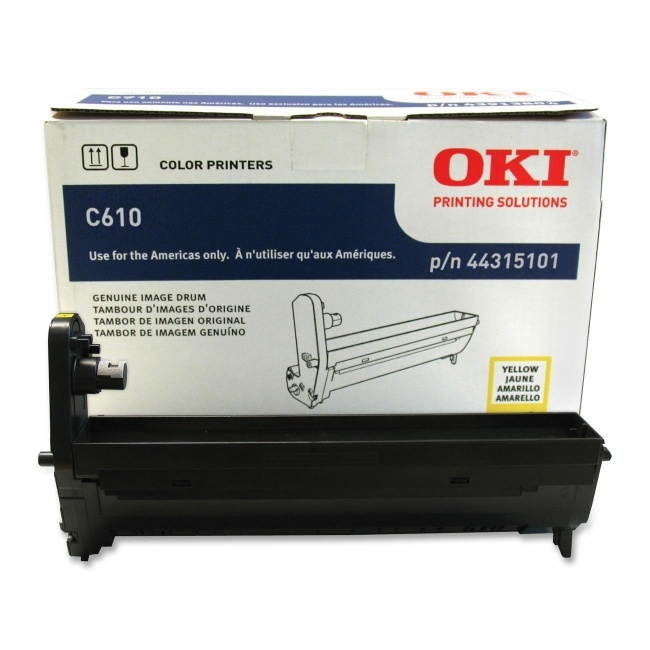 Oki 44315101/02/03/04 Image Drum - LED Print Technology - 20000 Pages - 1 Each