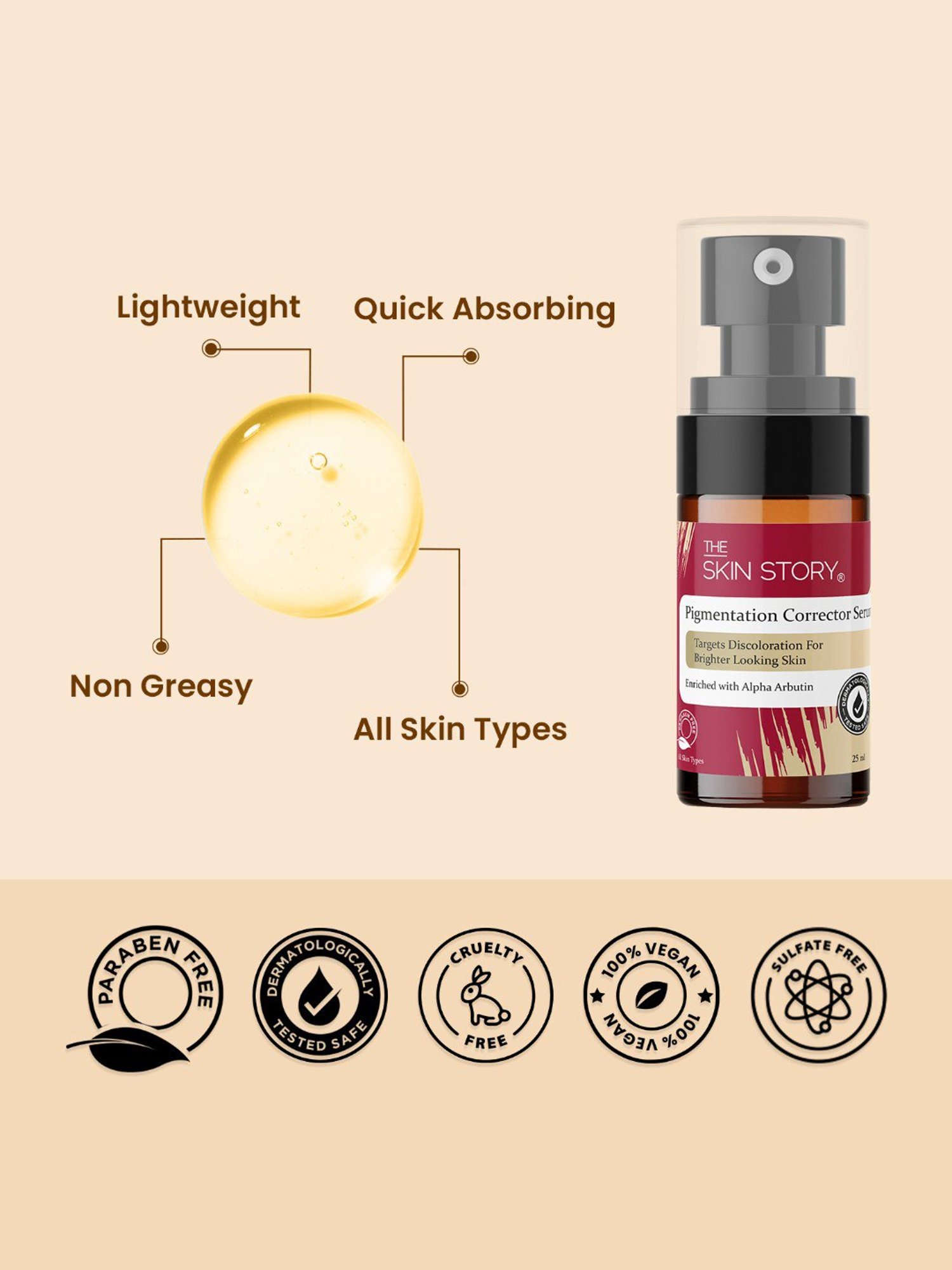 The Skin Story Alpha Arbutin Pigmentation Corrector Serum - 25 ml