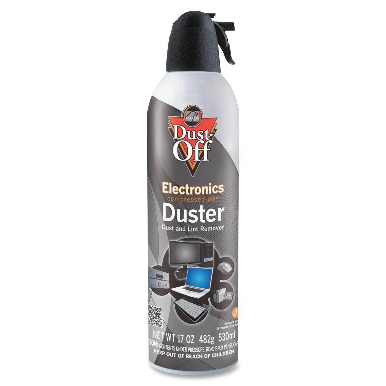 Falcon DPSJMB Disposable Compressed Gas Duster, 17oz Can