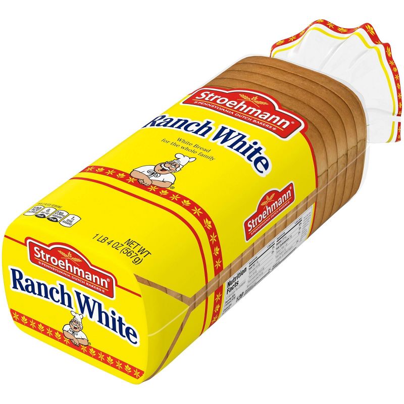 Stroehmann Ranch White Bread - 20oz