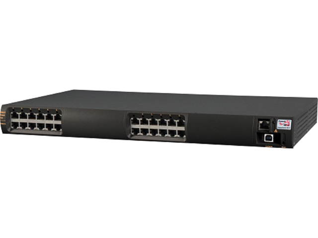 Microsemi PD-9512G/ACDC/M-US 72W/Per-Port, 12-port Managed Gigabit Midspan