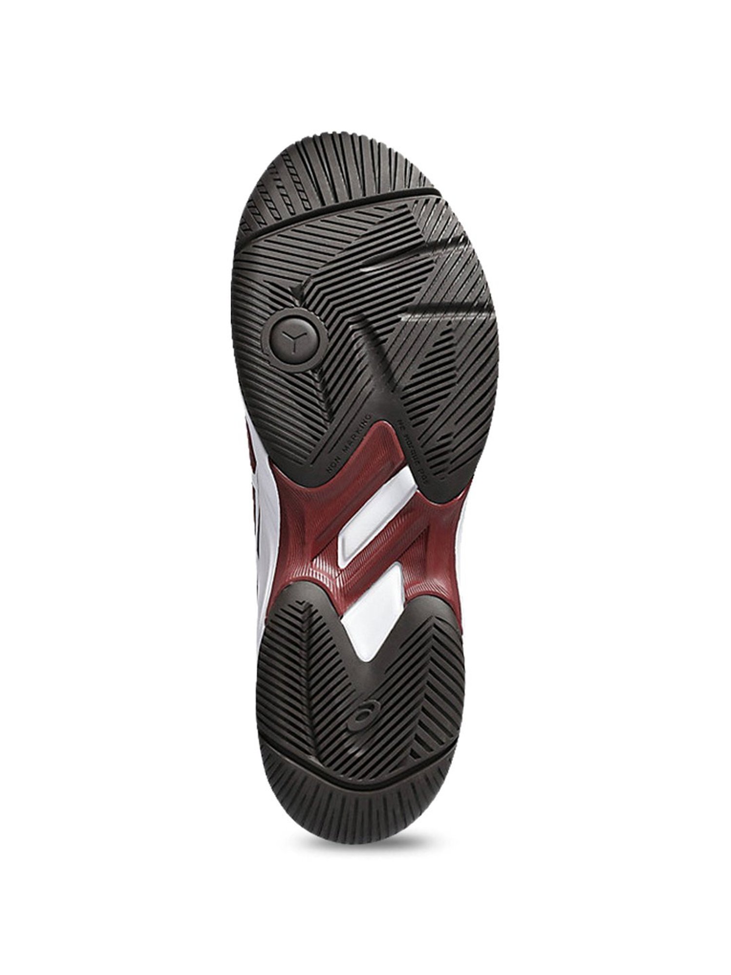 Asics Men's GEL-Game 9 Maroon Tennis Shoes