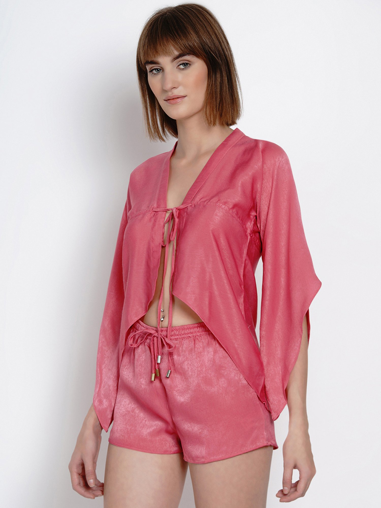 Nite Flite Pink Shirt With Pyjamas