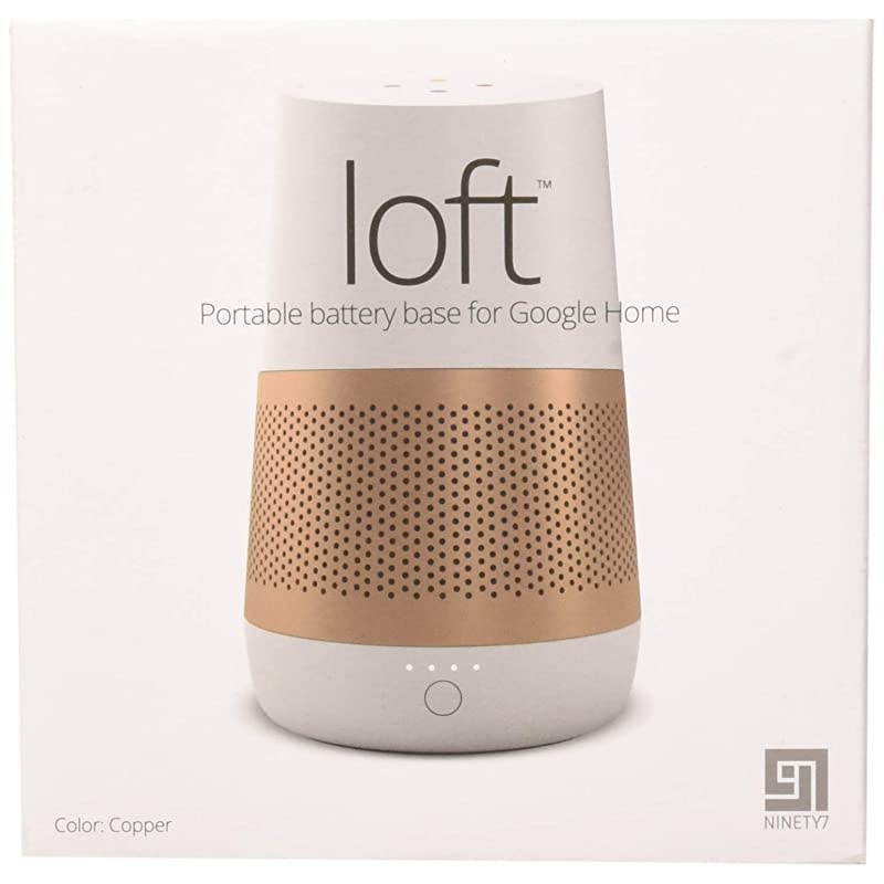 Battery Base for Google Home AudioVideo Product CopperBronze Loft Copper