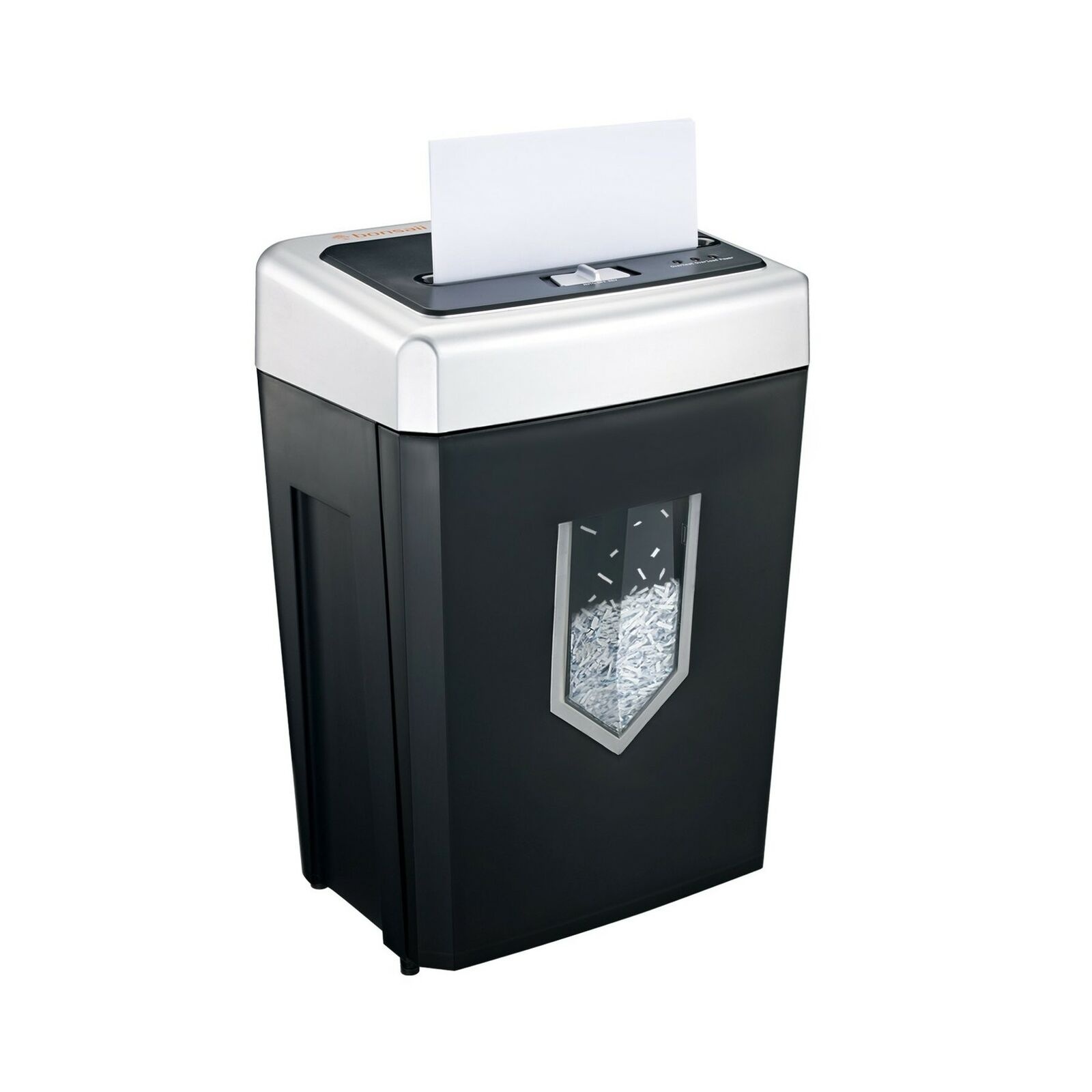 Bonsaii 14-Sheet Cross-Cut Heavy Duty Paper Shredder, 30-Minute Continuous Running Time, Credit Card/Staples Shredders for Office, Quiet Shredding Machine with Jam Proof System (C169-B)