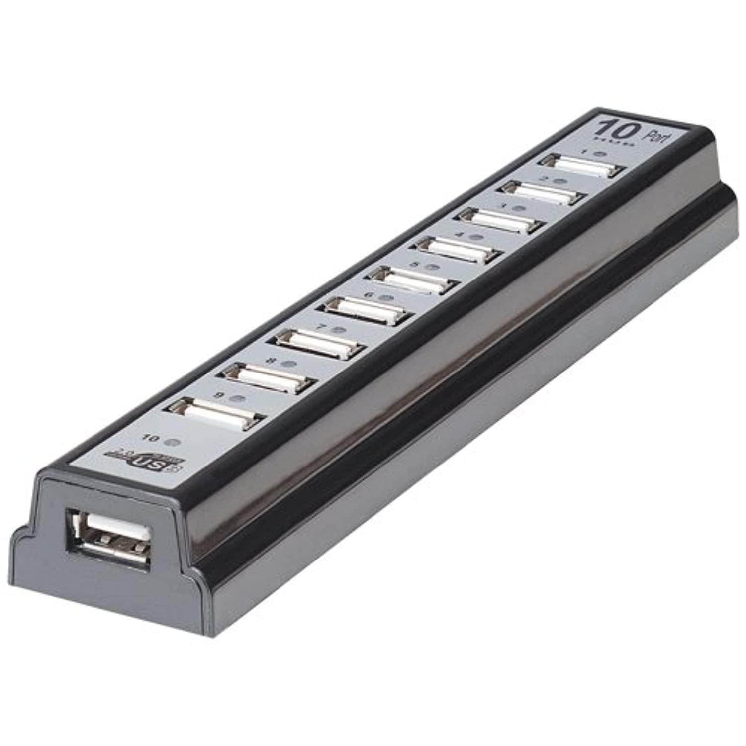 1-10-port usb 2.0 desktop hub, 10 ports, usb 2.0, 161572