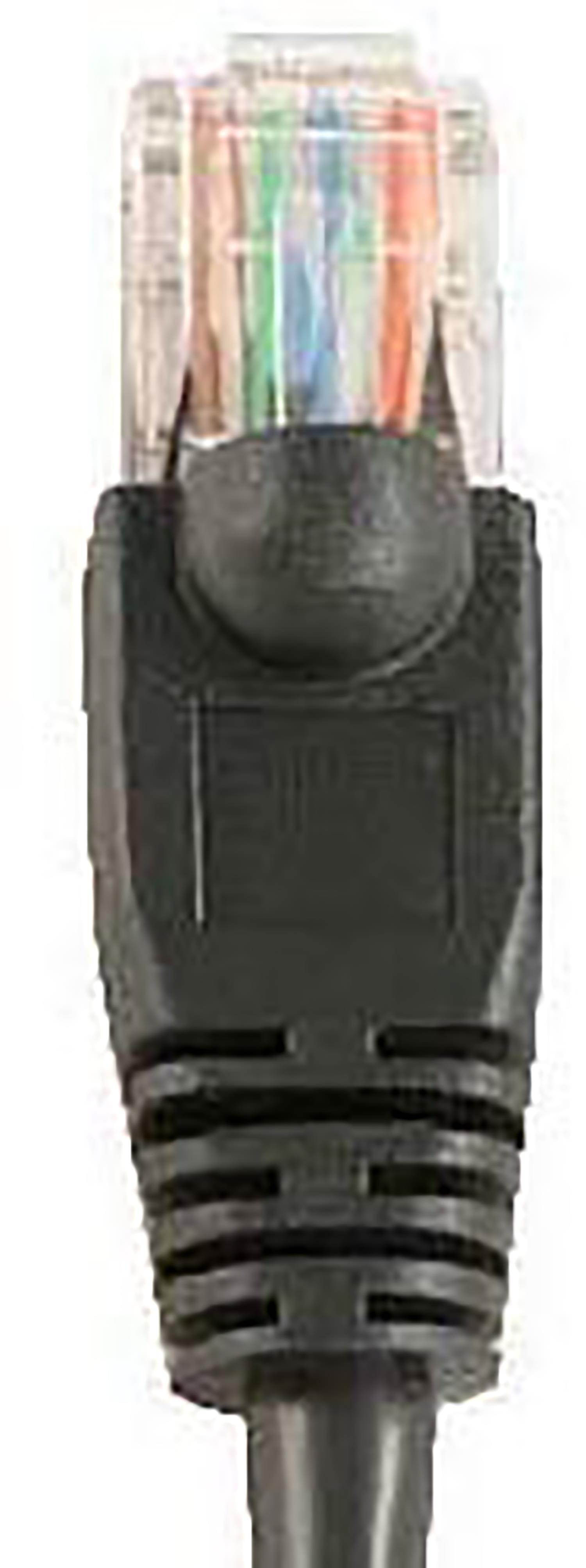 iMBAPrice - Snagless Cat6 Ethernet Network Patch Cable RJ45 (10 Feet, Black)