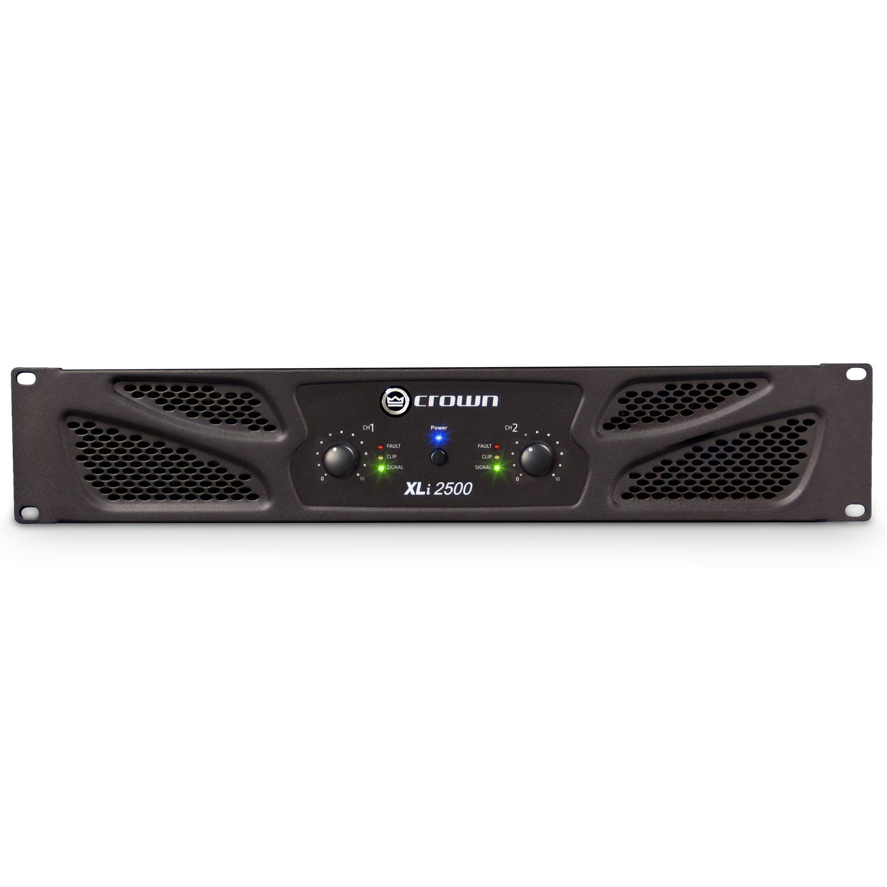 Crown XLI2500 Stereo 2-Channel 1500-Watt Power Amplifier