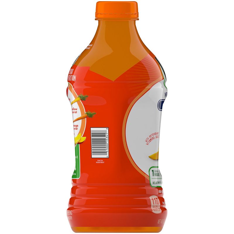 V8 V-Fusion Peach Mango Fruit & Vegetable Juice - 46 fl oz Bottle