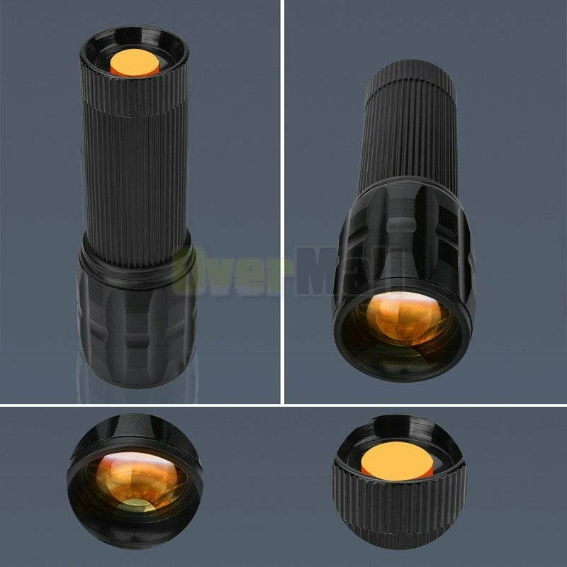 3Pcs Tactical Flashlight Military Grade Torch Small Super Bright Handheld Light