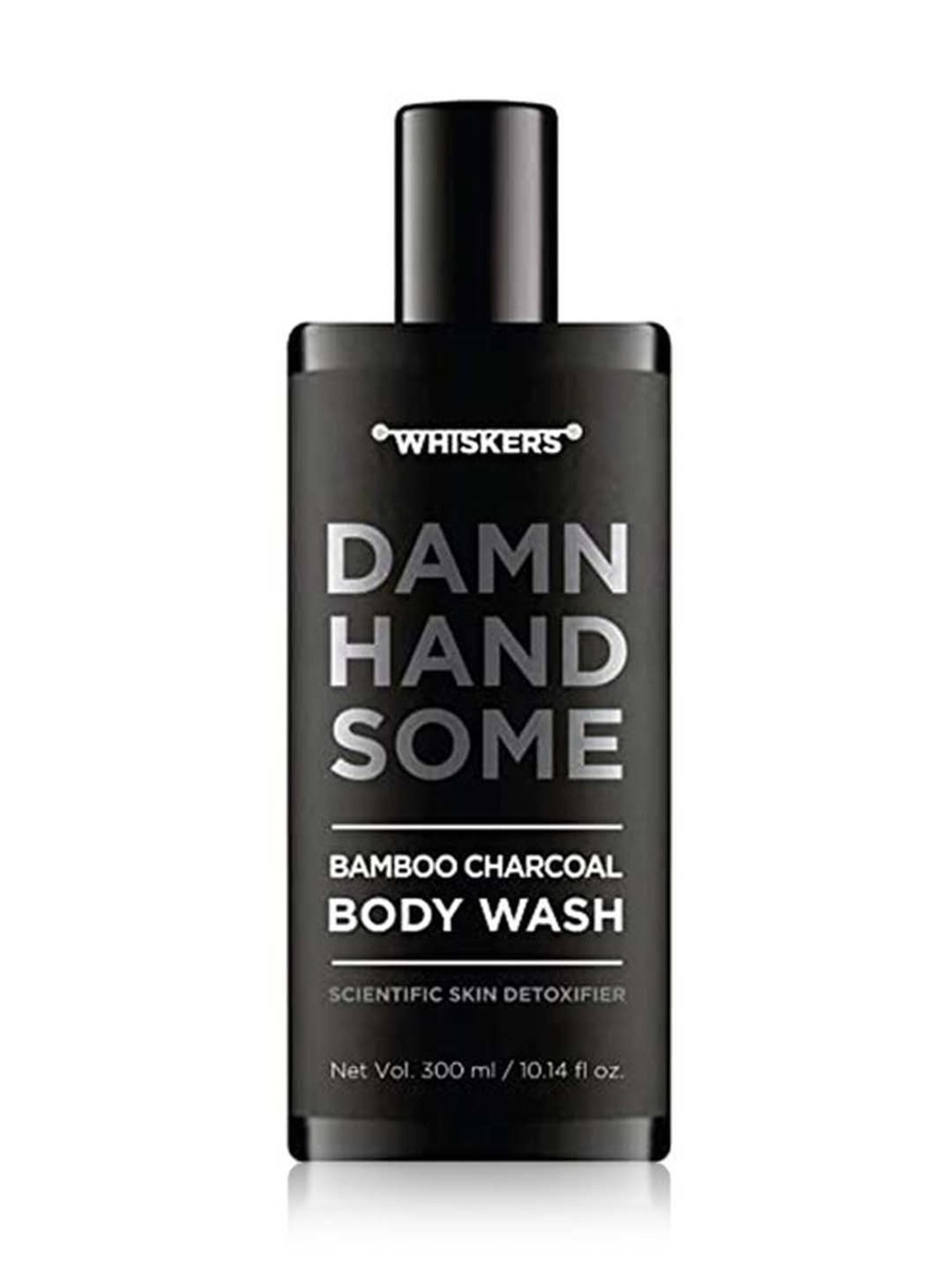 Whsikers Bamboo Charcoal Body Wash - 300 ml
