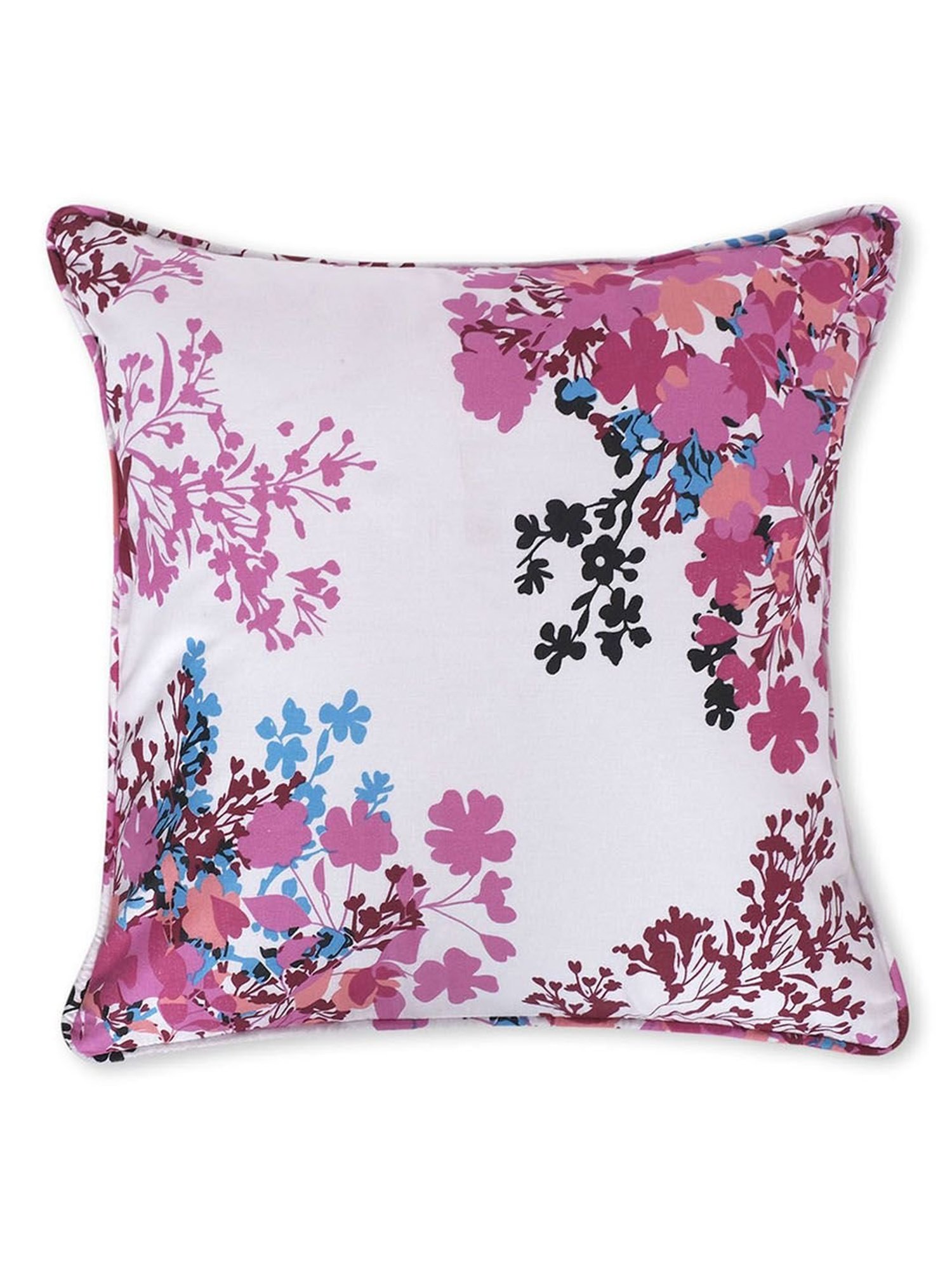 Swayam Multicolor Cotton 40 cm x 40 cm Cushion Covers - Set of 2