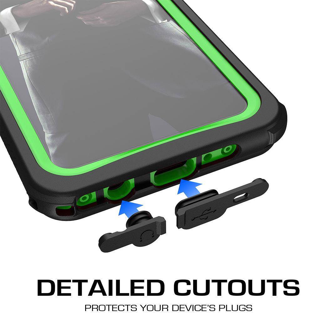 Ghostek Nautical Galaxy S10e Waterproof Case with Screen Protector Super Heavy Duty Protection Rugged Shockproof Full Body Underwater Watertight Seal Cover for 2019 Galaxy S10e (5.8 Inch) - (Black)