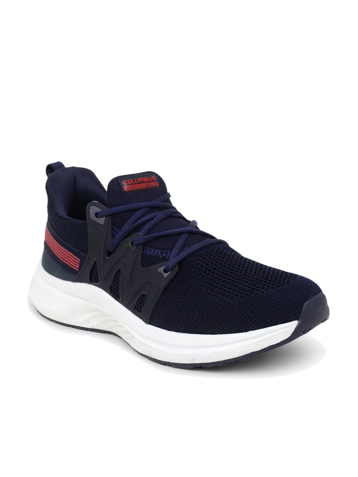 Columbus Men's Navy Running Shoes