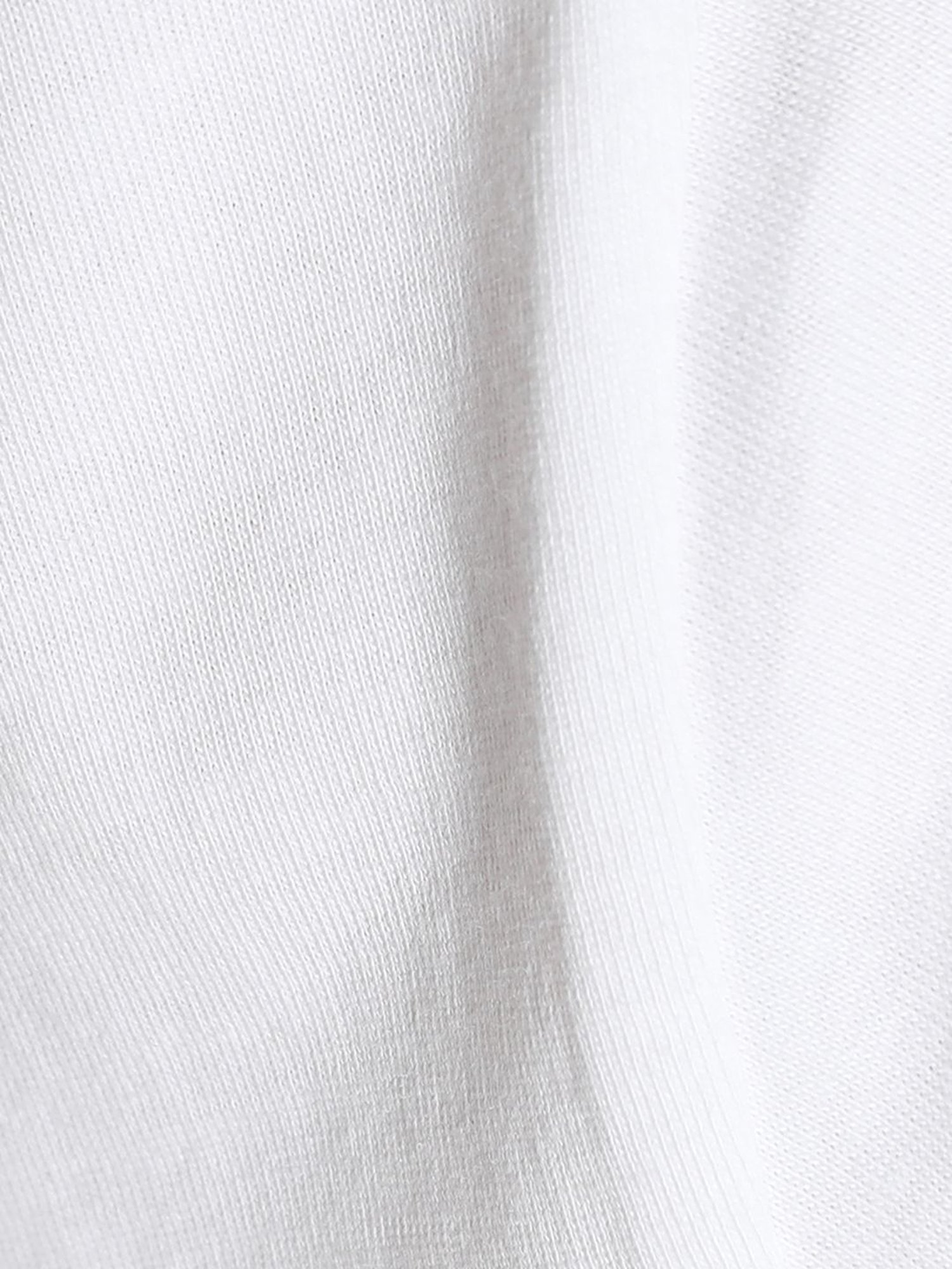 Puma White Cotton Regular Fit Logo Printed T-Shirt