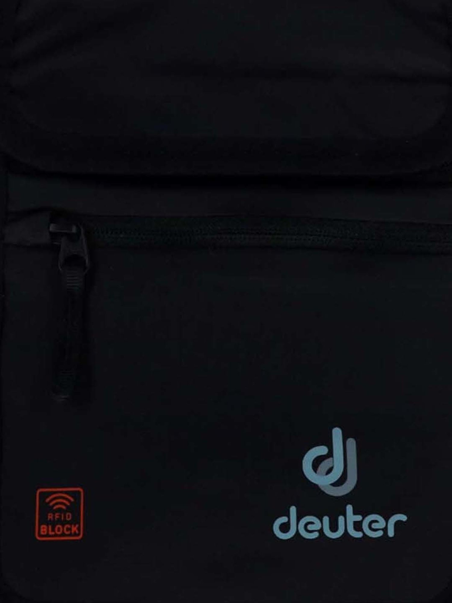 Deuter Black Casual Rfid Wallet