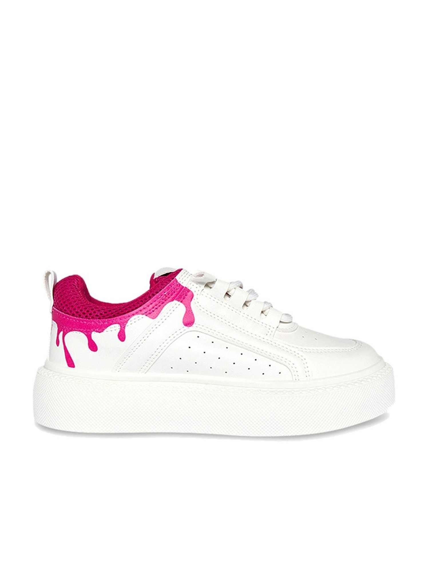 Forever Glam by Pantaloons Women's White Casual Sneakers