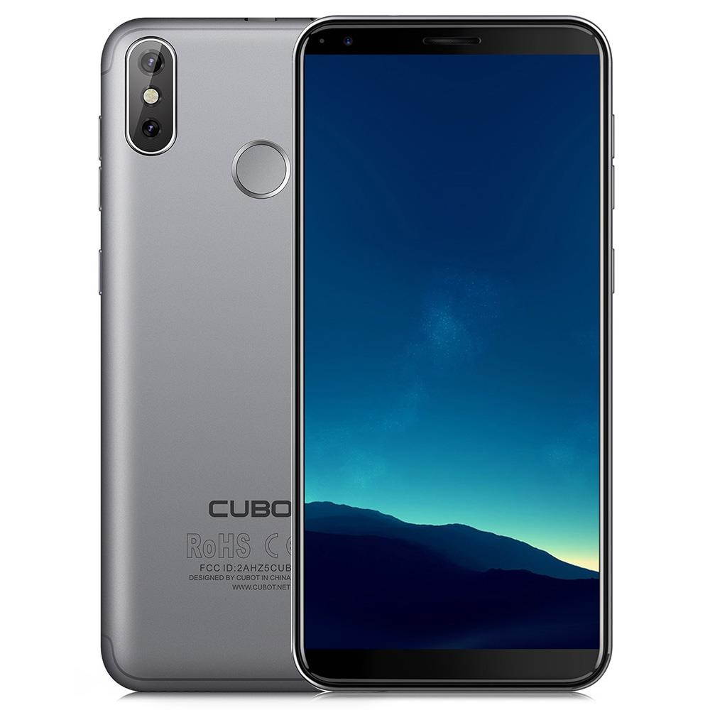 CUBOT R11 3G Phablet 5.5 inch Android 8.1 MTK6580 1.3GHz Quad Core 2GB RAM 16GB ROM Dual Rear Cameras Fingerprint Recognition