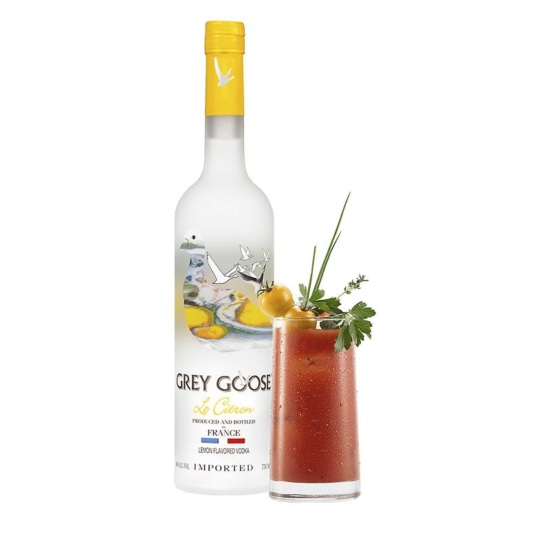 Grey Goose Le Citron Vodka - 750ml Bottle