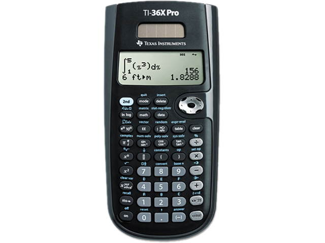 Texas Instruments TI-36X Pro (36PRO/TBL/1L1/A) Scientific Calculator
