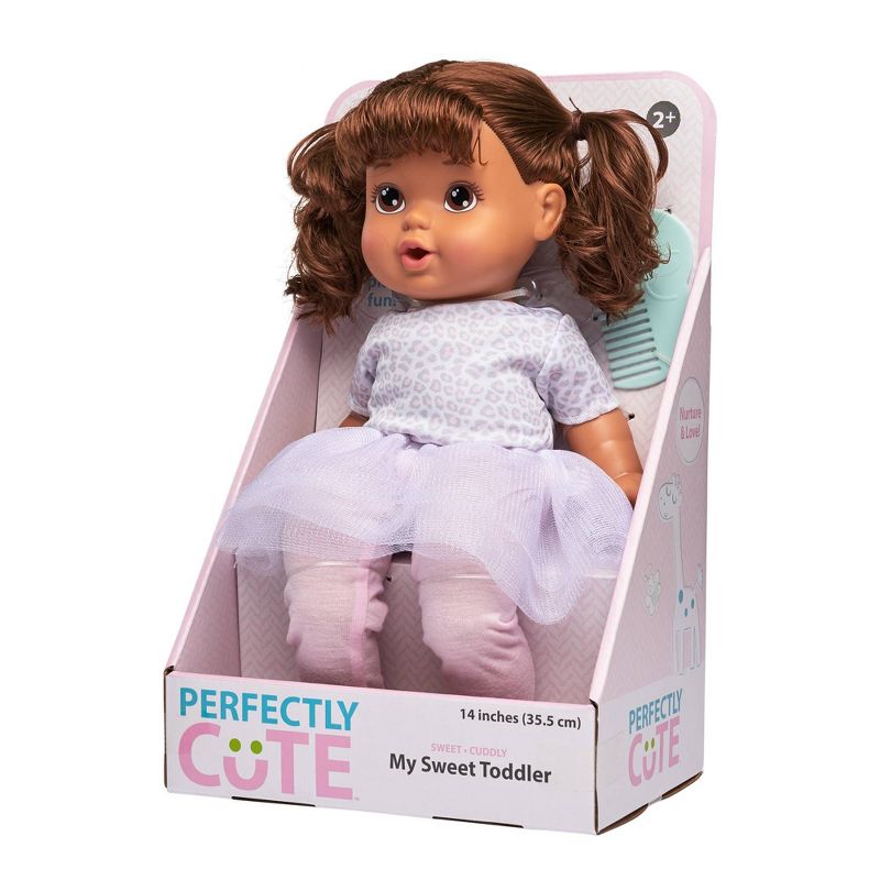 Perfectly Cute 14" My Sweet Toddler Doll - Brunette with Brown Eyes