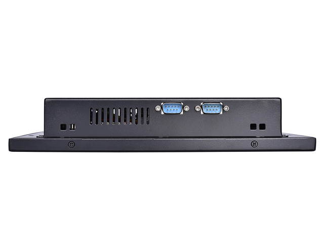 12.1 Inch Industrial Panel PC,All in One PC,Taiwan 5 Wire Touch Screen,Windows 7/10,Linux,Intel Celeron J1800,(Black),[HUNSN WD11],[3RS232/VGA/LAN/5USB2/1USB3/FANLESS],(8G RAM/128G SSD/1TB HDD)