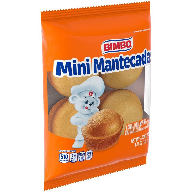 Bimbo Mini Mantecadas Mini Muffins - 4.41oz