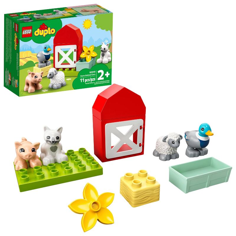 LEGO DUPLO Town Farm Animal Care Building Toy 10949